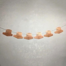 שרשרת תפילין רוז גולד 4396-6 אורגנזה