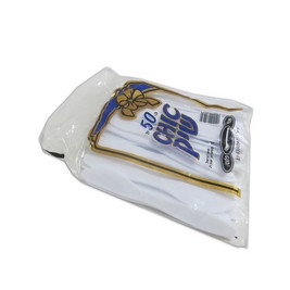 סכינים שיק 50 יח' לבן (1/20)