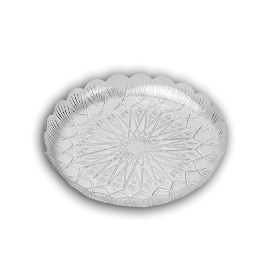 מגש פלסטיק עגול שקוף 30 ס"מ(1/30) הנמל