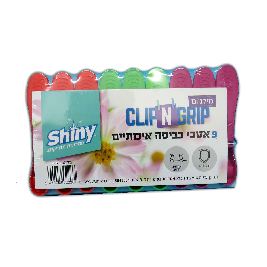 אטבי כביסה 9 יח' (1/48)