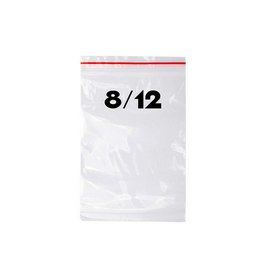 שקיות פסגור 8/12 100 יח  812 אורגנזה (1/12)