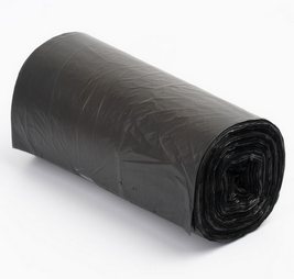 שקיות אשפה בגליל 870 גר' 75/90 25 יח' שחור (1/20)