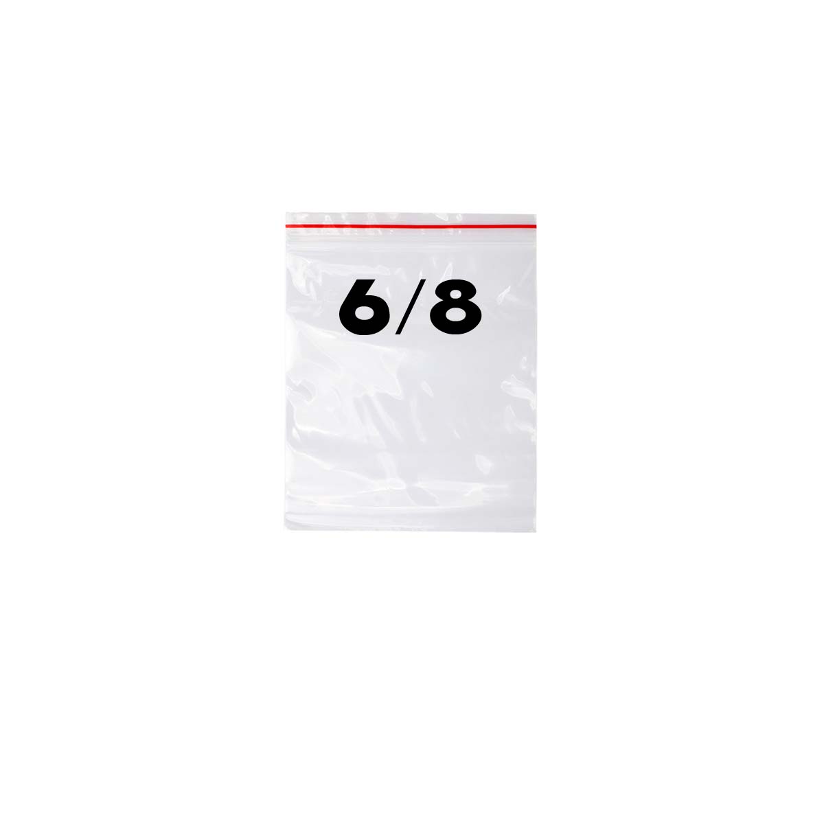 שקיות פסגור 6/8 100 יח' 68 אורגנזה (1/12)