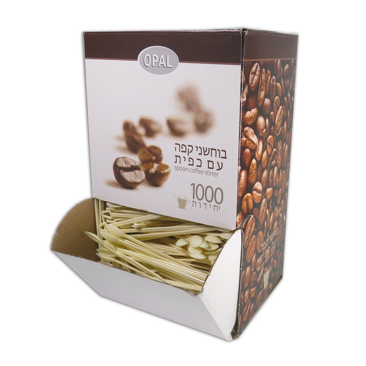 בוחשן כפית לקפה 1000 יח'(1/6)