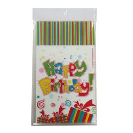 שקיות צלופן הולדת אנגלית 25 יחי' 6661 אורגנזה