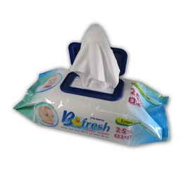 מגבונים לחים 100 יחי' דיספנסר פקק(1/24)