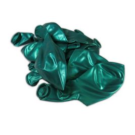 בלון מטאלי ירוק כהה 10 יחי' שמחה