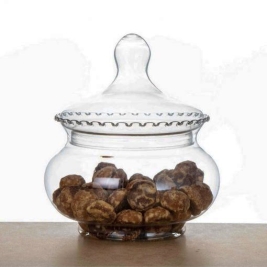 קערה משונן גדול +מכסה 20145 דקל