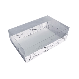 אריזה לעוגה לבן 30/20/10 18904  {180}דקל