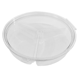 אריזה עגולה מחולקת  ל-3 שטוח כתר 35 (1/300)