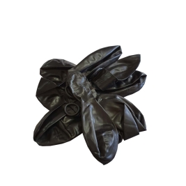 בלון מטאלי שחור 10 יחי' שמחה