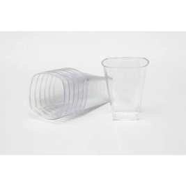 כוסות ליקר מרובע 20  יחי'(1/48)מקט 373