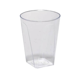 כוס קריסטל מרובעת