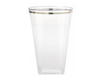 כוס קריסטל מרובעת