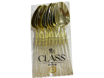 כפות ידית נצנץ זהב