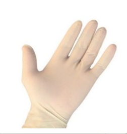 כפפות לטקס ללא אבקה