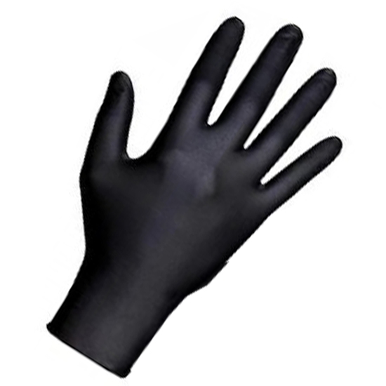 כפפות ניטריל שחורות