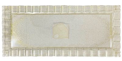 מגש גלים נצנץ זהב