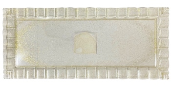 מגש גלים נצנץ זהב