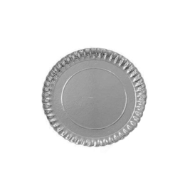 מגש עגול קרטון כסף 30 ס"מ אדריה(1/120)