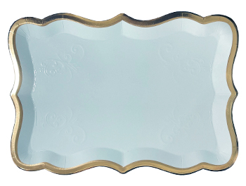 מגש קרטון תכלת