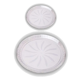 מגש פלסטיק עגול