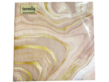 מפיות ורוד זהב