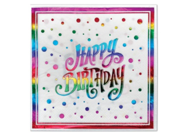 מפית יום הולדת