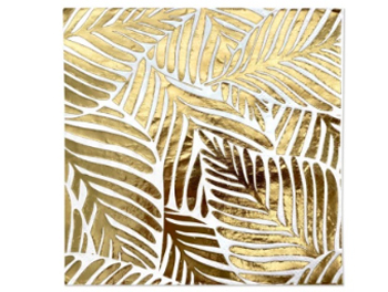 מפית עלים זהב