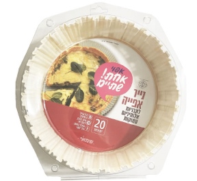 נייר אפייה לתבנית עגולה