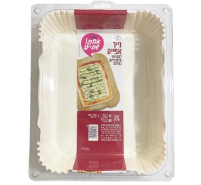 נייר אפייה לתבנית מרובעת