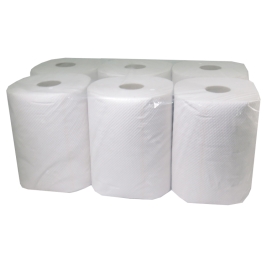 נייר מגבת ורד קונטרול 19.5 ס"מ 6 גלילים