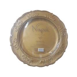 צלחת גדולה נאפולי 12 יחי' זהב (1/20)
