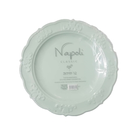 צלחת גדולה נאפולי 12 יחי' טורקיז (1/20)