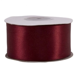 סרט סאטן בורדו 3.8 ס"מ 20241 25Y 1643 דקל