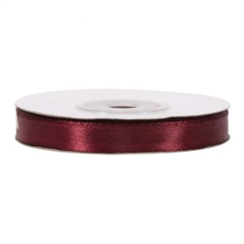 סרט סאטן בורדו 1 ס"מ 25Y 20197 1623 דקל