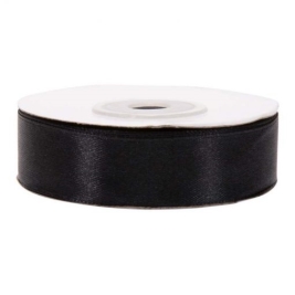 סרט סאטן שחור 2 ס"מ 11015 25Y דקל