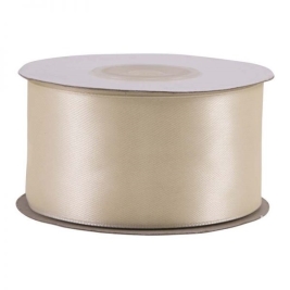 סרט סאטן קרם 3.8 ס"מ 25Y 1640/20239 דקל