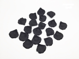 פוטפרי בד שחור 5730-11 אורגנזה