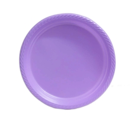 צלחת גדולה סגול בהיר 20 יח' (1/50)