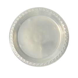 צלחת גדולה שקופה 25 יח' (1/24)