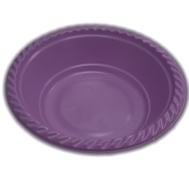 צלחת מרק סגול כהה 25 יח' (1/40)