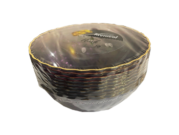 צלחת מרק נצנץ סגול