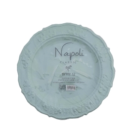 צלחת ענק נאפולי 12 יחי' טורקיז (1/20)