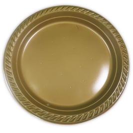 צלחת ענק זהב 20 יח' (1/26)