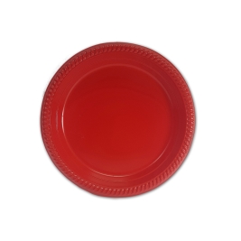 צלחת קטנה אדום 18 יחי' (1/50)