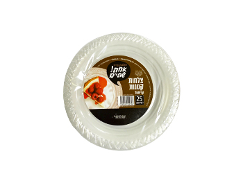 צלחת קטנה שקופה