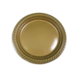 צלחת קטנה זהב 20 יח' (1/50)