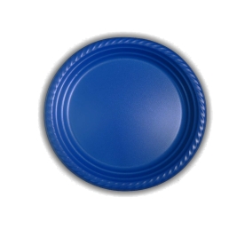 צלחת קטנה כחול 20 יח' (1/50)