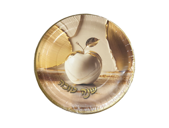 צלחת קטנה תפוח